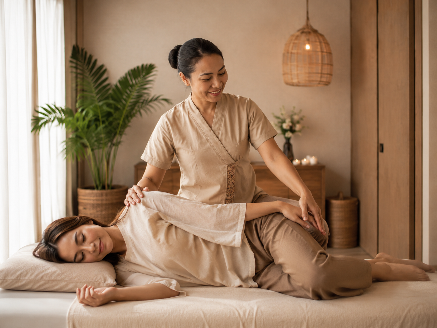 Traditionell thaimassage